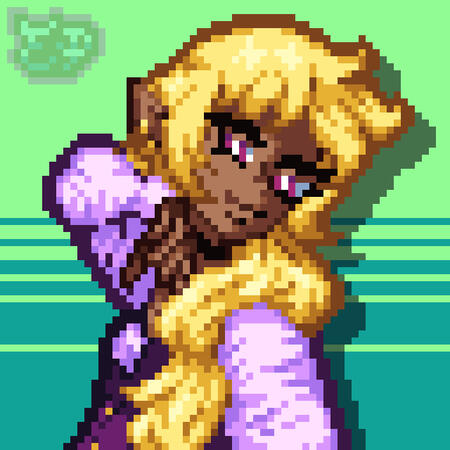 Comisión Pixelart - Lienzo 64x